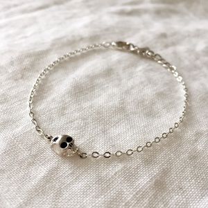 Minimalist Skull bracelet
